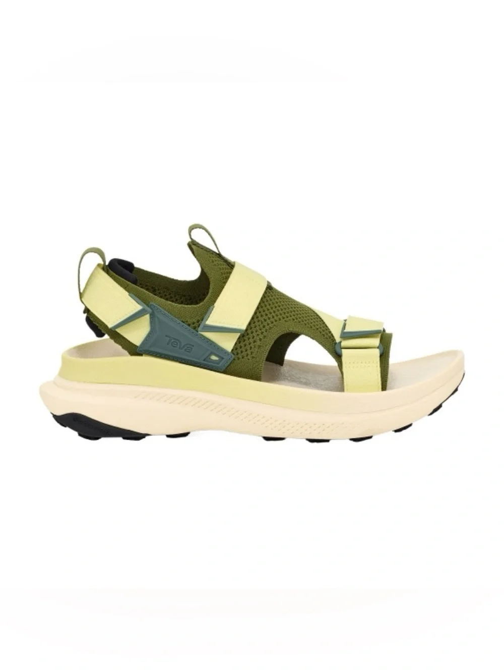 Teva M Aventrail Green Yellow Men Hiking Outdoor Trail Sandal Mens 9.5 NEW $145